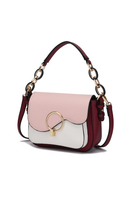 MKF Fantasia Solid Crossbody Handbag Women by Mia