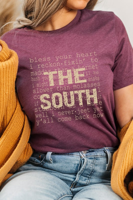 The South Bless Your Heart PLUS SIZE Graphic Tee