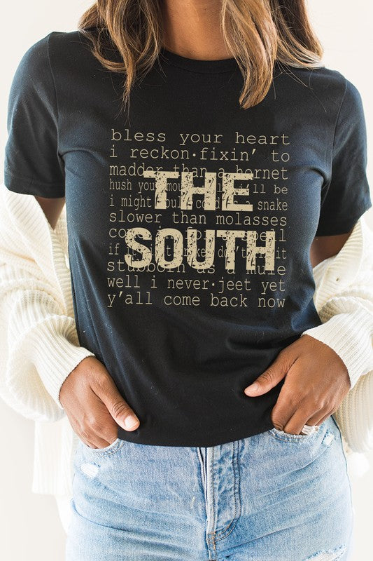 The South Bless Your Heart PLUS SIZE Graphic Tee