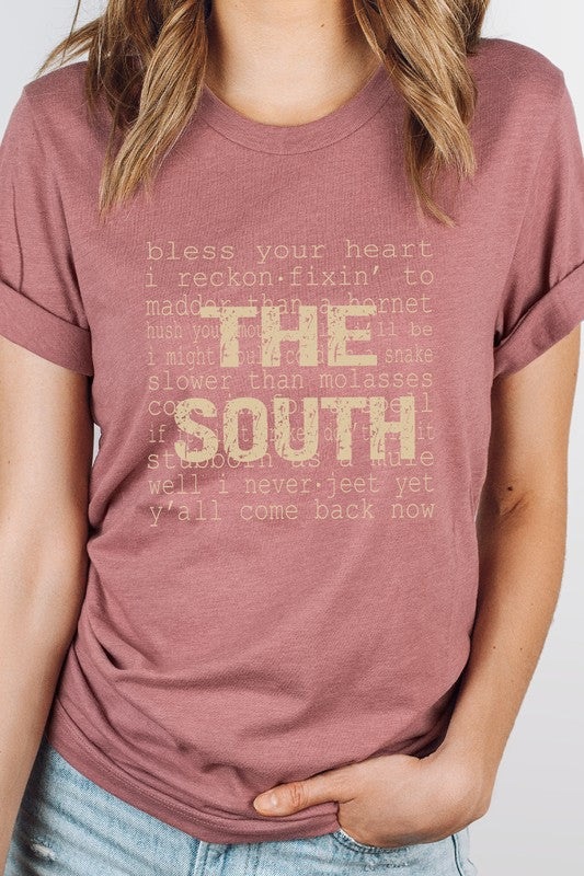 The South Bless Your Heart PLUS SIZE Graphic Tee