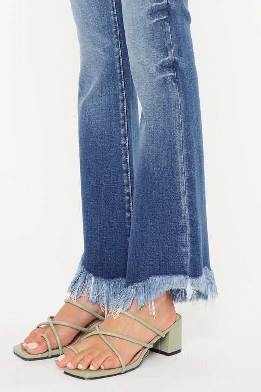 High Rise Bootcut Jeans