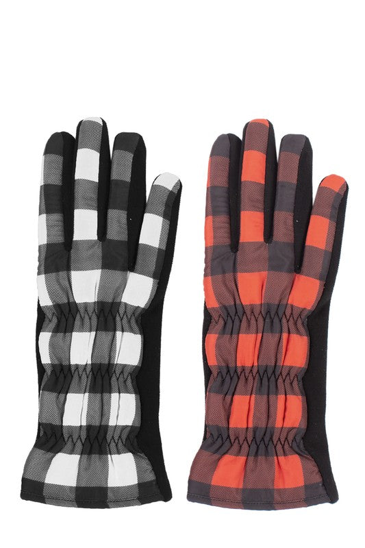 Buffalo Plaid Gloves